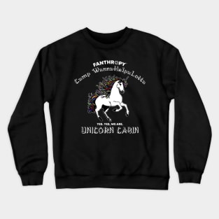 Unicorn Cabin (all products) Crewneck Sweatshirt